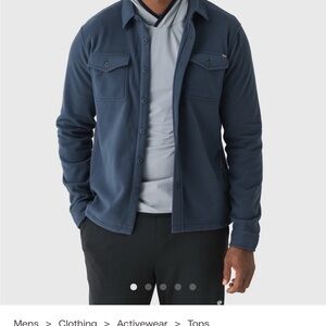 Gray Vuori men’s Aspen shirt Jacket XL